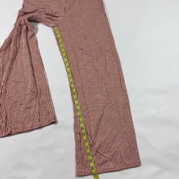 New ModCloth For the Bliss of It Jumpsuit Orange Stripes - Picture 7 of 9